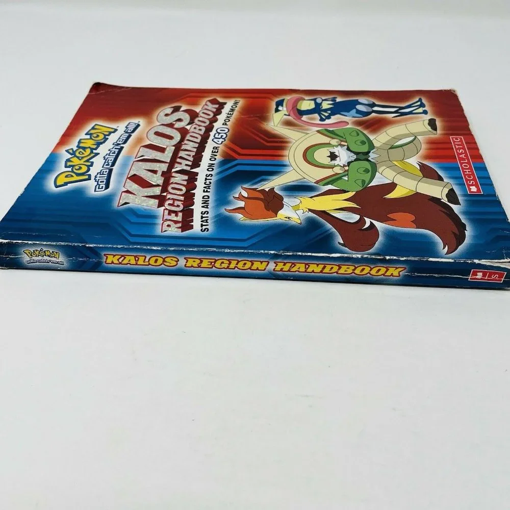 Pokemon Books (Lot of 2) - Pokemon Go Field Guide & Kalos Region Handbook Used